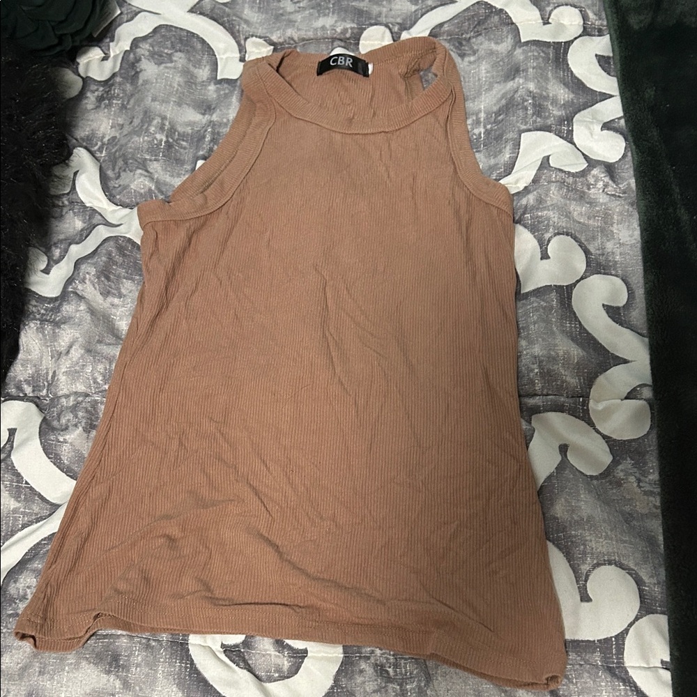 CBR Women's Brown Tank Top